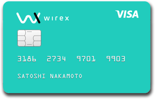 wirex crypto debetkaart